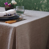 Vintage Inspired Linen Tablecloth, Natural